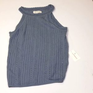 Lucky Brand Blue Knit Tank Top