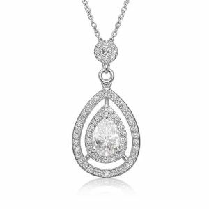 XL68 1.5CT Sterling Silver S925 Moissanite Diamond 50%offamazon