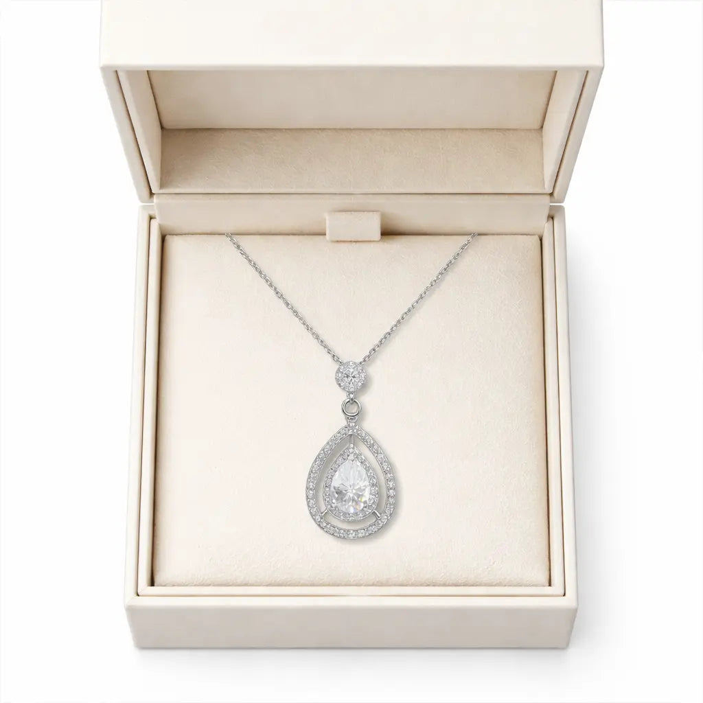 XL68 1.5CT Sterling Silver S925 Moissanite Diamond 50%offamazon