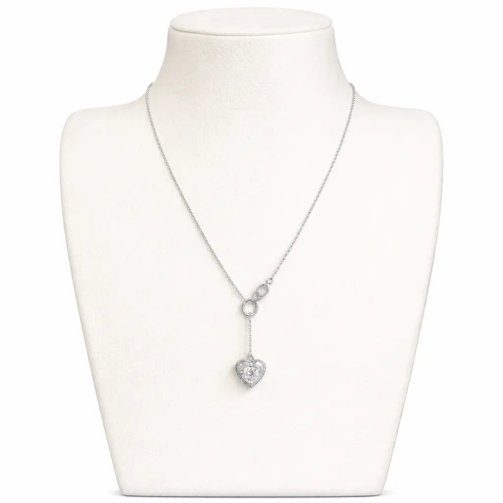 XL48 1 CT Sterling Silver S925 Moissanite Diamond Necklace 50%offamazon