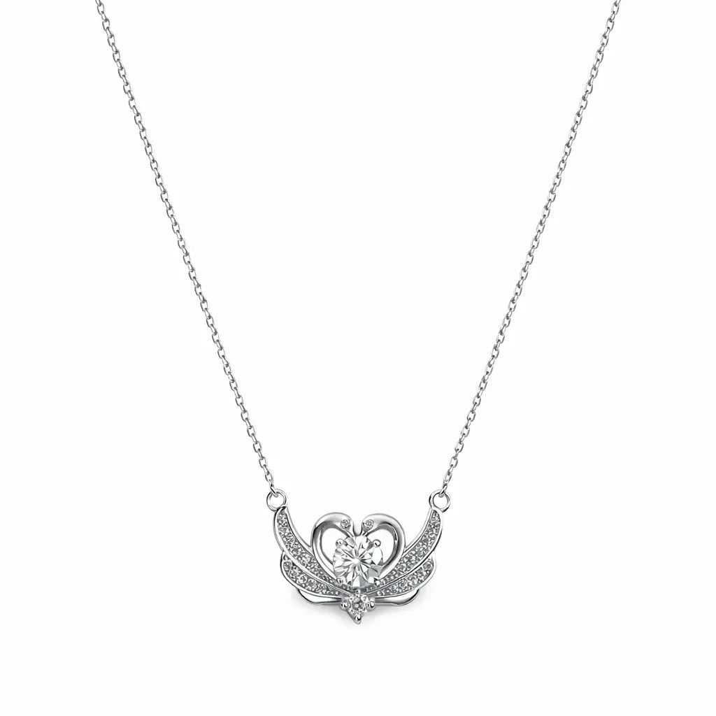 XL45 1 CT Sterling Silver S925 Moissanite Diamond Necklace 50%offamazon
