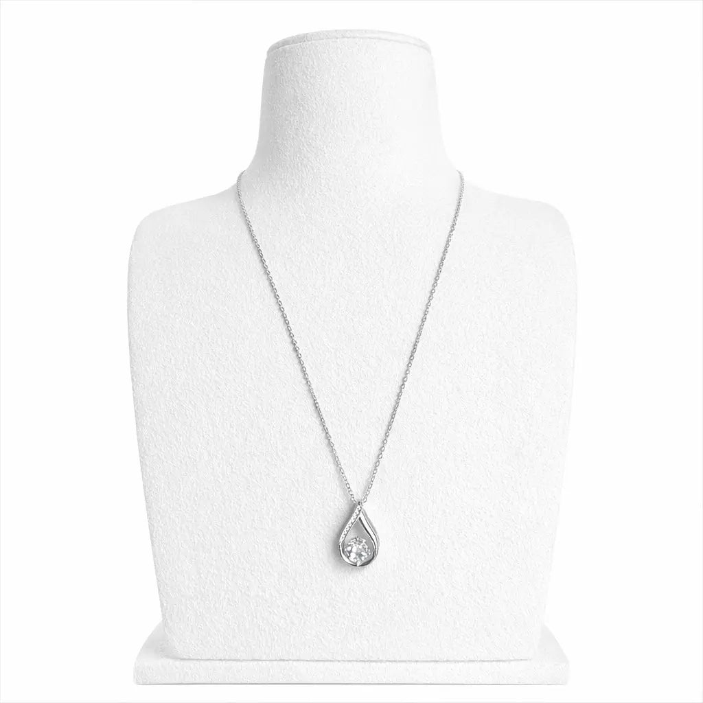 XL35 1CT Sterling Silver S925 Moissanite Diamond Necklace 50%offamazon