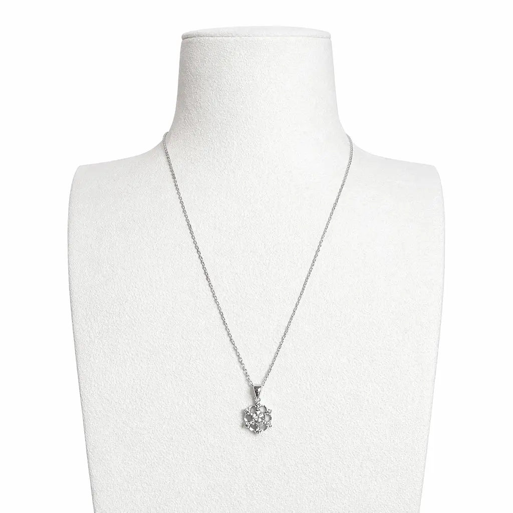 XL10 1CT Sterling Silver S925 Moissanite Diamond Necklace 50%offamazon