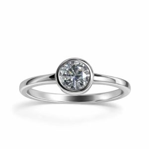JZ27 1 CT Sterling Silver S925 Moissanite Diamond 50%offamazon