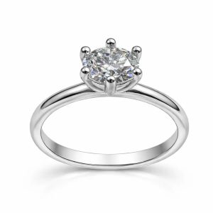 JZ13 1CT Sterling Silver S925 Moissanite Diamond 50%offamazon