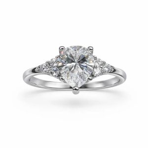 JZ14 1.5CT Sterling Silver S925 Moissanite Diamond 50%offamazon