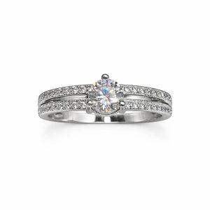 JZ11 1CT Sterling Silver S925 Moissanite Diamond 50%offamazon