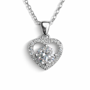 XL69 1CT Sterling Silver S925 Moissanite Diamond 50%offamazon