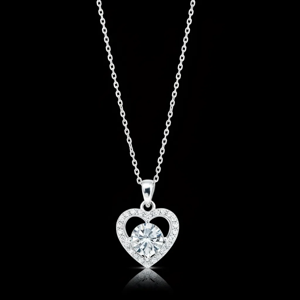 XL69 1CT Sterling Silver S925 Moissanite Diamond 50%offamazon