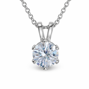 XL29 1CT Sterling Silver S925 Moissanite Diamond 50%offamazon
