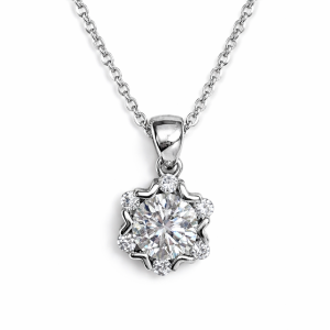 XL22 1CT Sterling Silver S925 Moissanite Diamond 50%offamazon