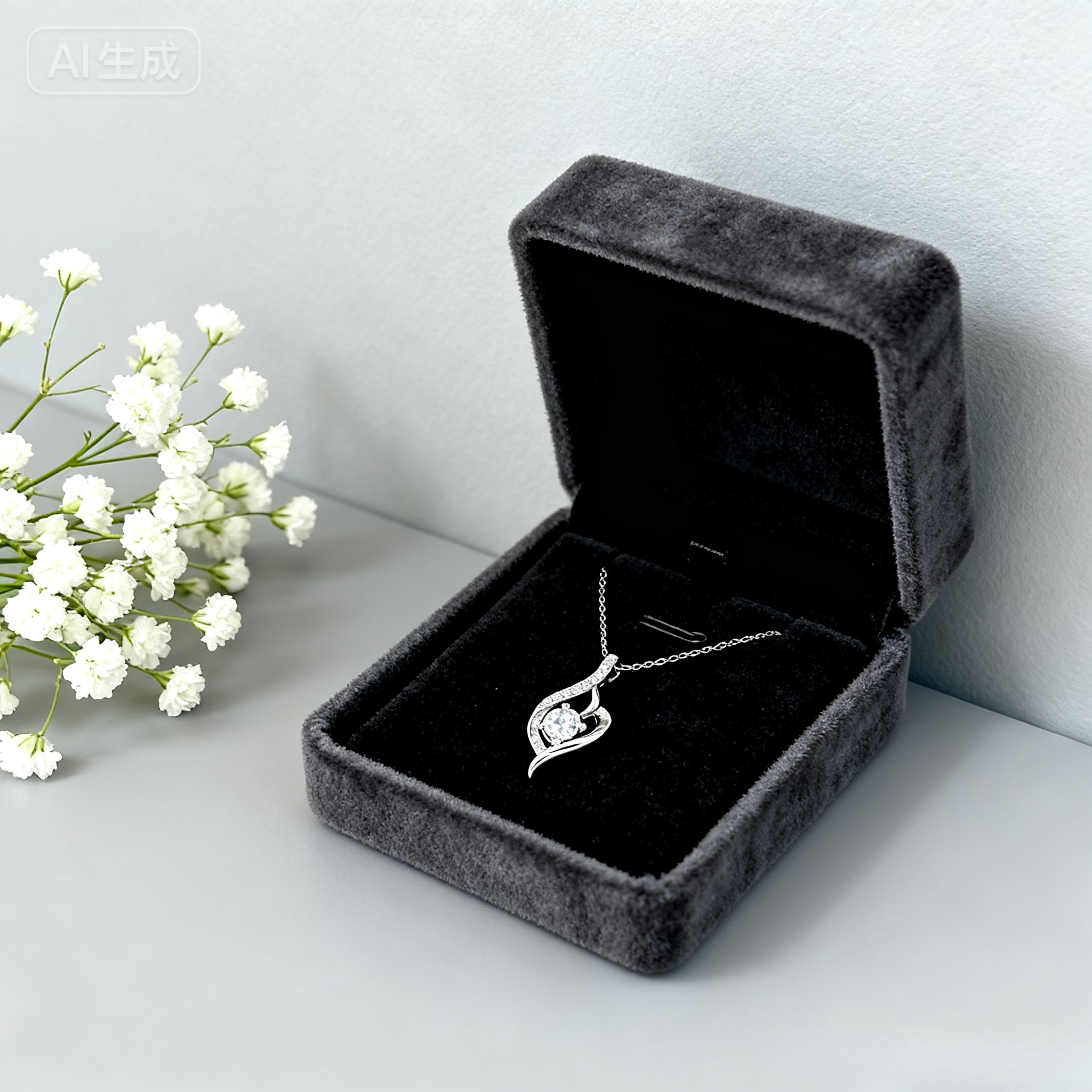 XL03 1CT Sterling Silver S925 Moissanite Diamond 50%offamazon