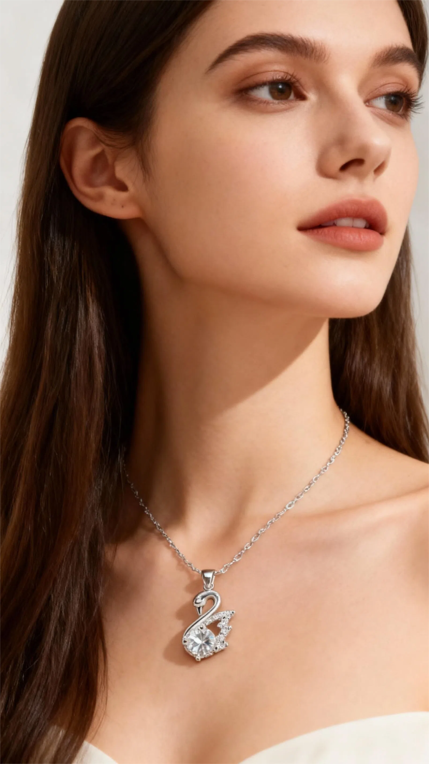 XL02 1CT Sterling Silver S925 Moissanite Diamond 50%offamazon