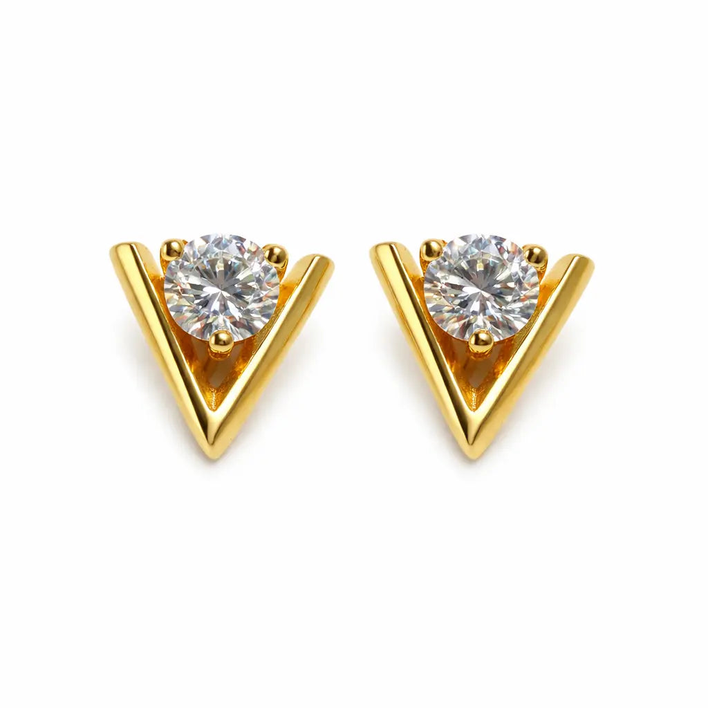 ER16 1CT Sterling Silver S925 Moissanite Diamond 50%offamazon